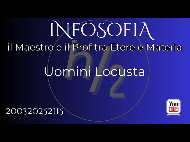 Documentario Uomini Locusta - Emanuele Palmieri